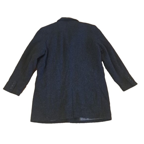 Mens Tommy Hilfiger Wool Blend Coat Charcoal Gray 5 Pocket Career Hipster XL - Picture 9 of 9